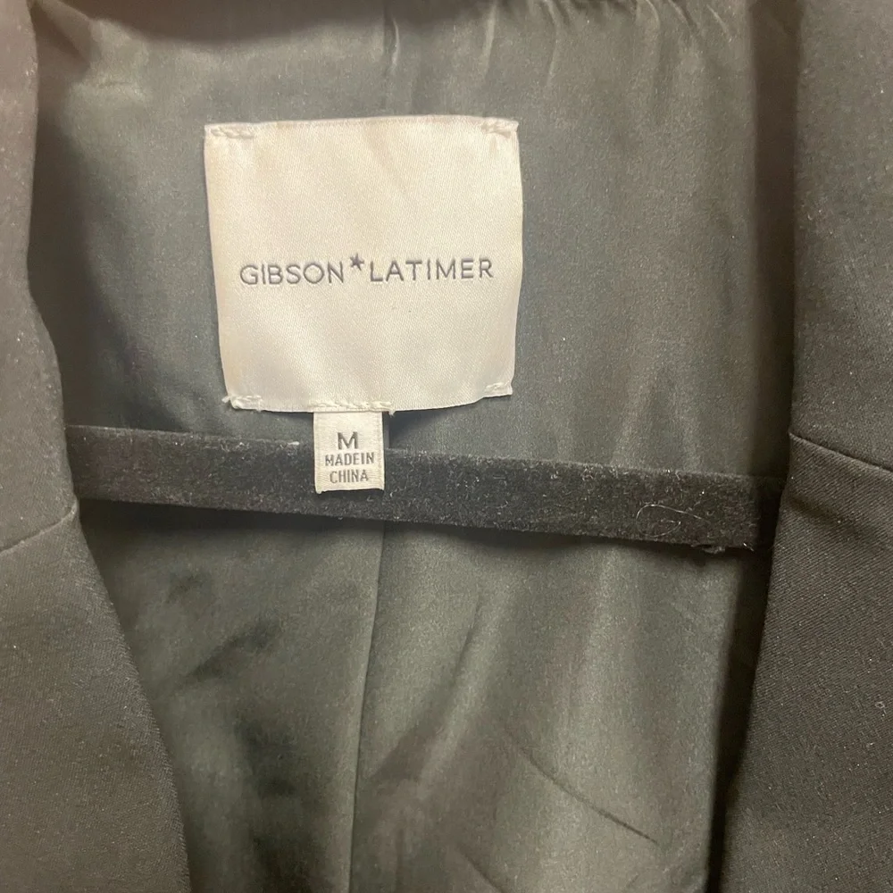 Gibson Latimer Black Crystal Embellished Blazer - Picture 4 of 5